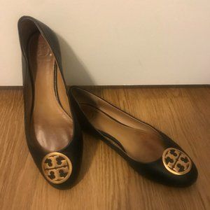 Tory Burch Black Ballet Flats Size 7